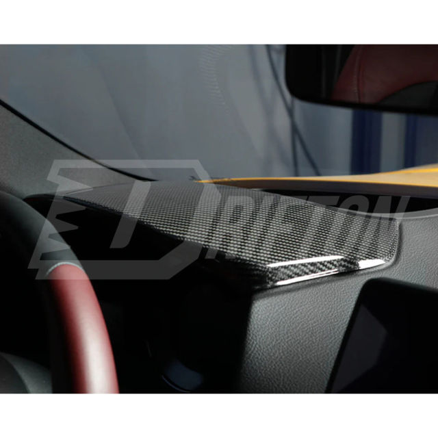 Dry Carbon Fiber Interiors Kits Center Console Dashboard Panel Cover Trim For Toyota Supra MK5 A90 A91 GR 2019-2024