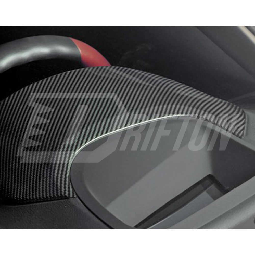 Dry Carbon Fiber Interiors Kits Center Console Dashboard Panel Cover Trim For Toyota Supra MK5 A90 A91 GR 2019-2024