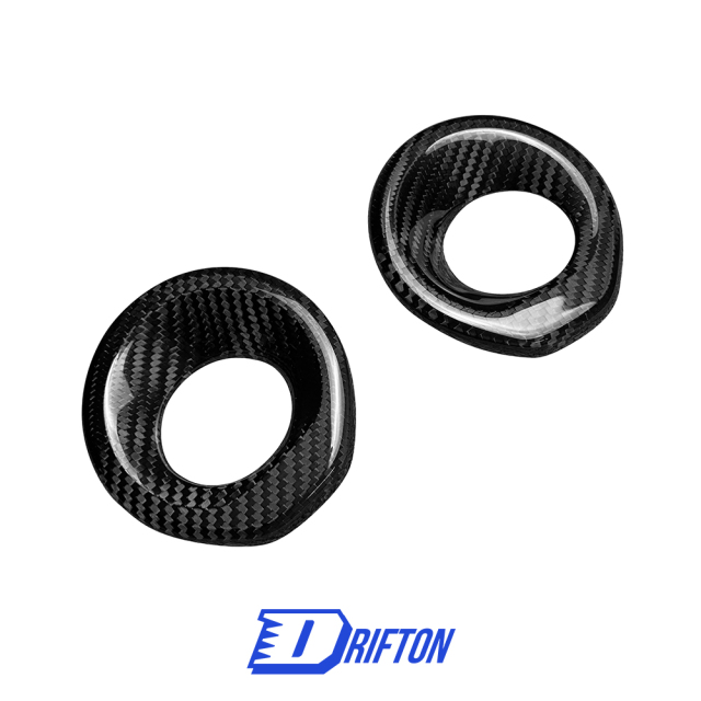 Dry Carbon Fiber Interiors Kits Door Speaker Cover Trim For Toyota Supra MK5 A90 A91 GR 2019-2024