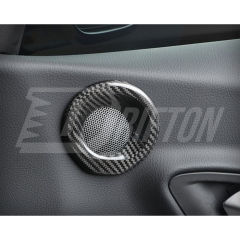 Dry Carbon Fiber Interiors Kits Door Speaker Cover Trim For Toyota Supra MK5 A90 A91 GR 2019-2024