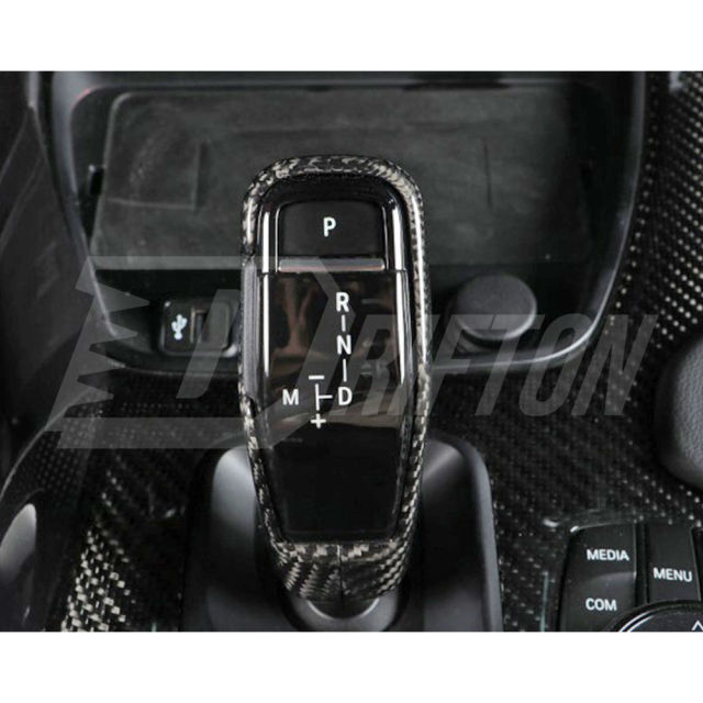 Dry Carbon Fiber Interiors Kits Gear Shift Knob Cover For Toyota Supra MK5 A90 A91 GR 2019-2024