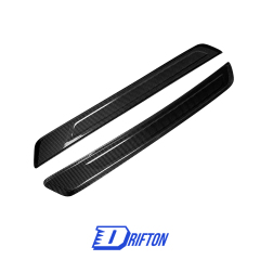 Dry Carbon Fiber Interiors Kits Side Door Sills Cover For Toyota Supra MK5 A90 A91 GR 2019-2024