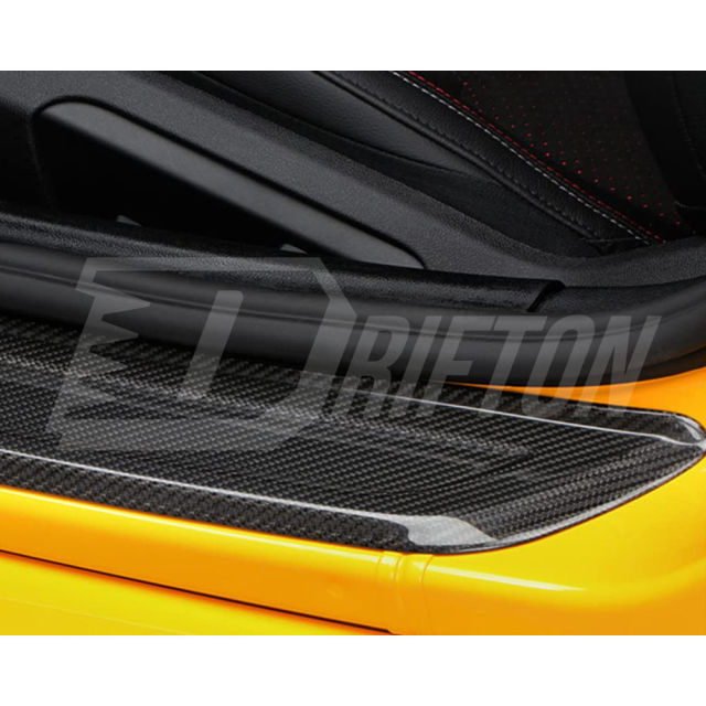 Dry Carbon Fiber Interiors Kits Side Door Sills Cover For Toyota Supra MK5 A90 A91 GR 2019-2024