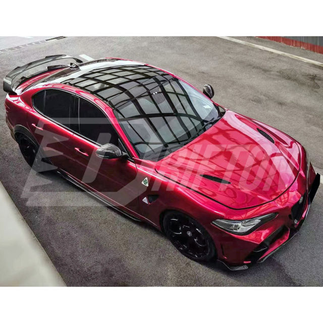 GTAM Style Partial Carbon Fiber Body Kit For Alfa Romeo Giulia 2016-2023