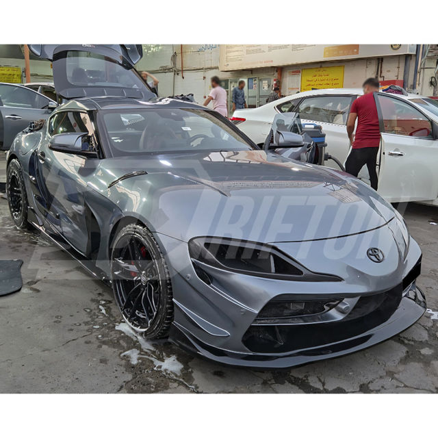 INGS Style Glass Fiber Body Kit For Toyota Supra MK5 A90 A91 GR 2019-2024