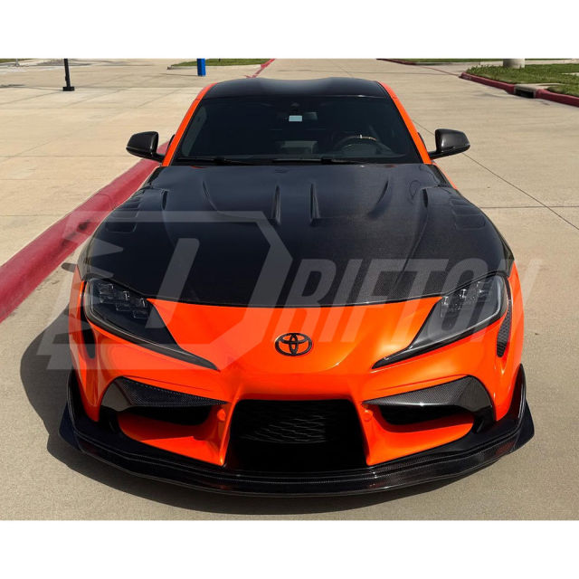 LB Style Carbon Fiber Hood For Toyota Supra MK5 A90 A91 GR 2019-2024