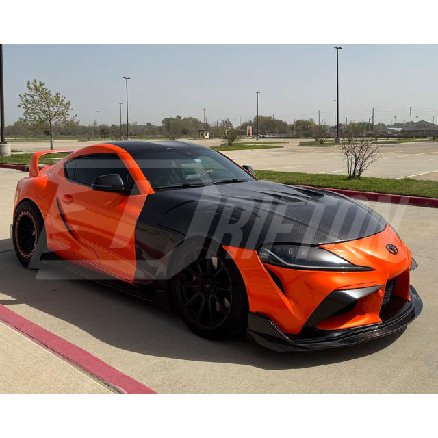 LB Style Carbon Fiber Hood For Toyota Supra MK5 A90 A91 GR 2019-2024