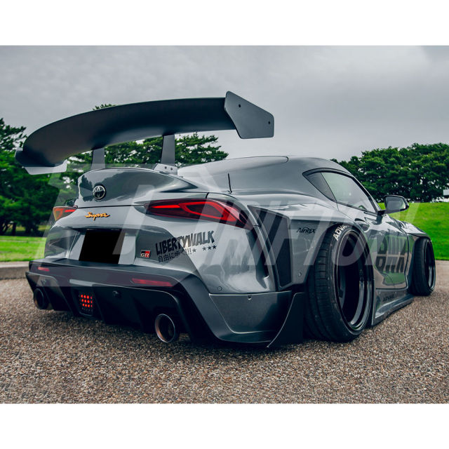 LB Swan Neck Style Carbon Fiber GT Spoiler Rear Wing For Toyota Supra MK5 A90 A91 GR 2019-2024