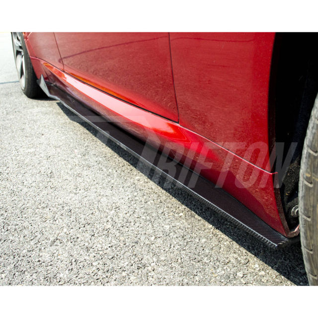 MTC Style Carbon Fiber Side Skirt For Alfa Romeo Giulia 2016-2023