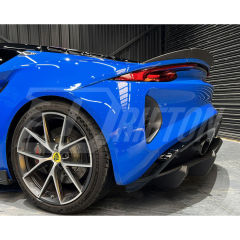 OD Style Dry Carbon Fiber Rear Bumper Vent Ducts For Lotus Emira