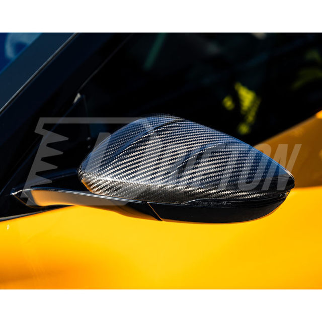 OD Style Dry Carbon Fiber Side Mirror Cover For Lotus Emira