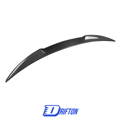 Quadrifoglio Style Carbon Fiber Rear Trunk Wing Spoiler For Alfa Romeo Giulia 2016-2023