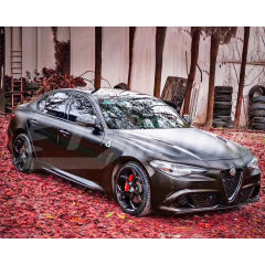 Quadrifoglio Style Glass Fiber Fender For Alfa Romeo Giulia 2016-2023