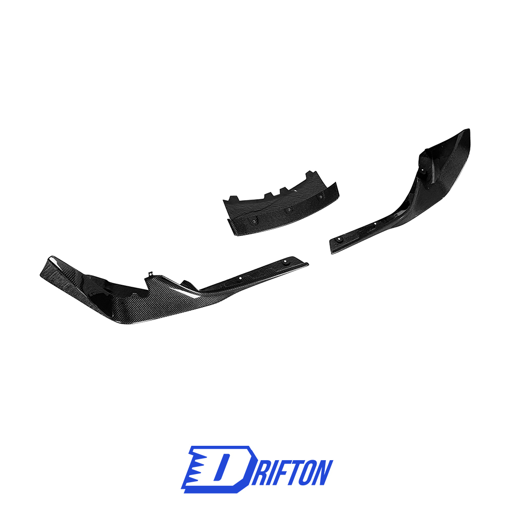 TRD Style Carbon Fiber Front Lip For Toyota Supra MK5 A90 A91 GR 2019-2024