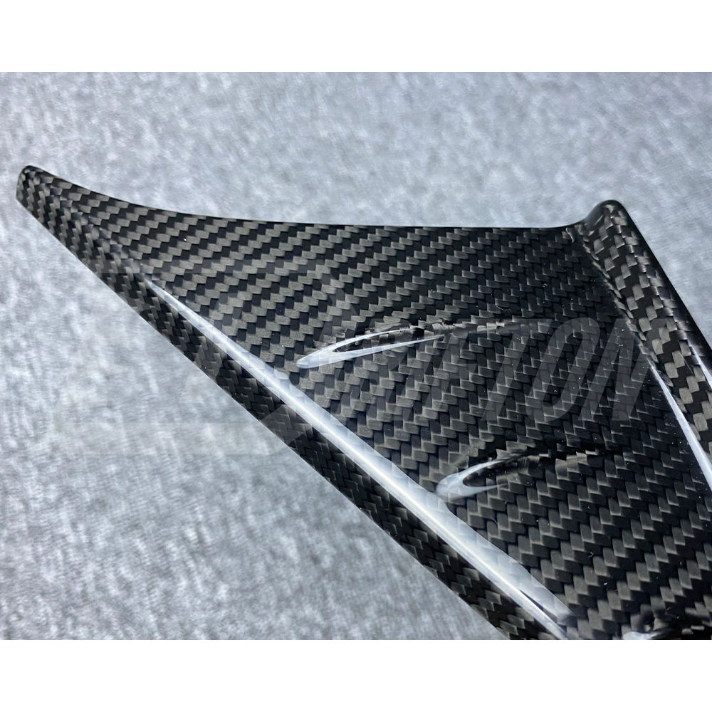 Dry Carbon Fiber  A-pillar Triangle Window Trim Cover For Toyota GR Supra A90 A91 MK5 2019-2024