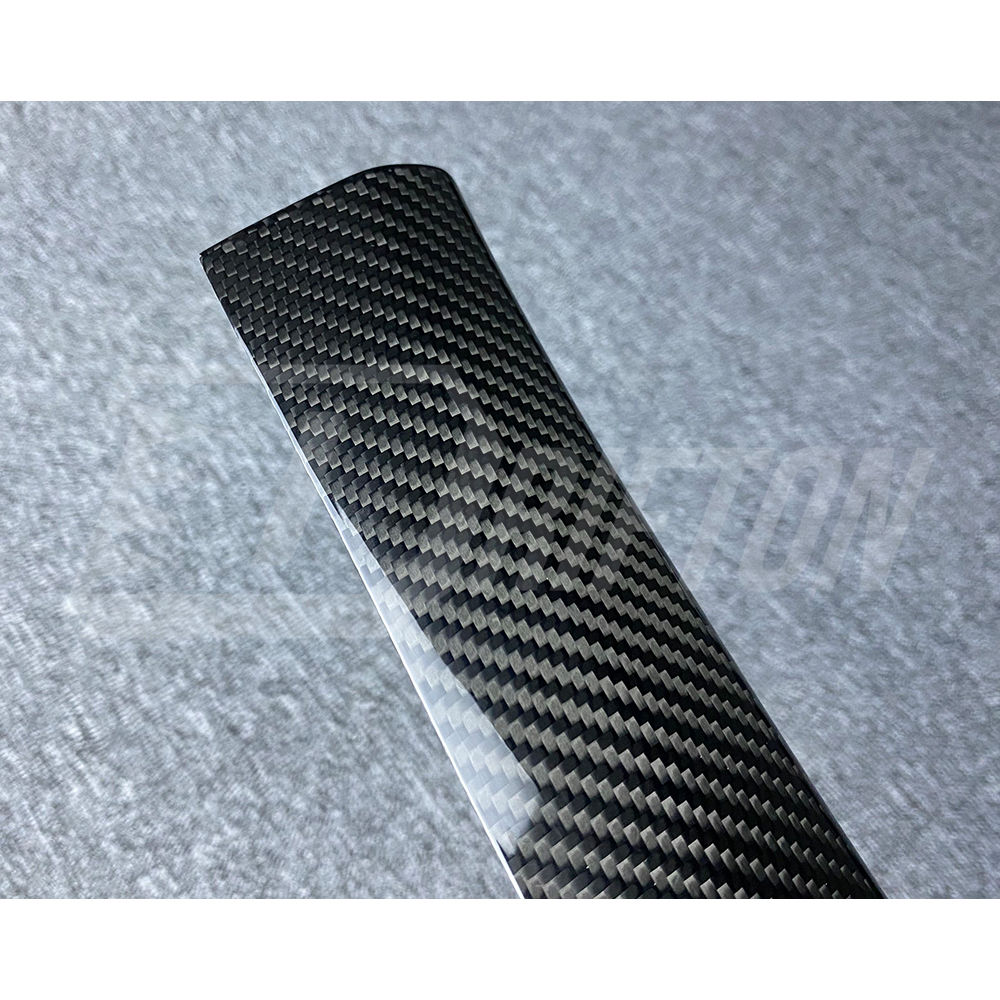 Dry Carbon Fiber Door Sill Pedal Strip For Toyota GR Supra A90 A91 MK5 2019-2024