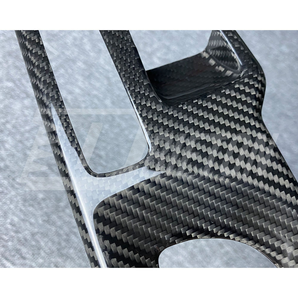 Dry Carbon Fiber Interiors Kits Gear Shift Panel Trim Cover For Toyota GR Supra A90 A91 MK5 2019-2024