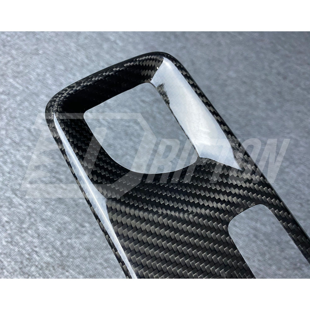 Dry Carbon Fiber Interiors Kits Gear Shift Panel Trim Cover For Toyota GR Supra A90 A91 MK5 2019-2024