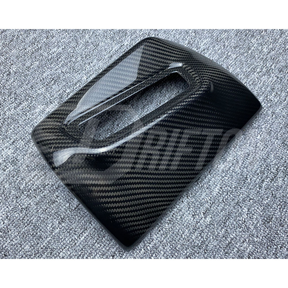 Dry Carbon Fiber Interiors Kits Headlight Power Switch Panel Cover For Toyota GR Supra A90 A91 MK5 2019-2024