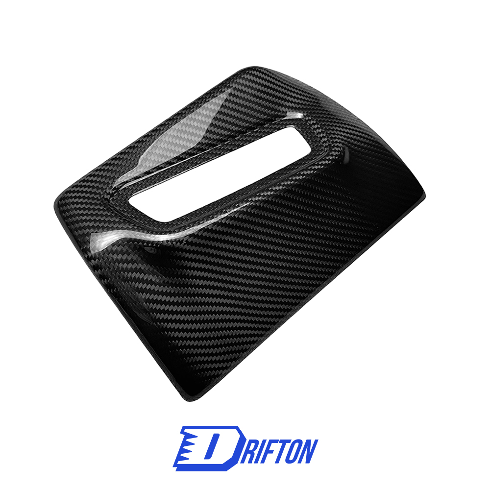 Dry Carbon Fiber Interiors Kits Headlight Power Switch Panel Cover For Toyota GR Supra A90 A91 MK5 2019-2024