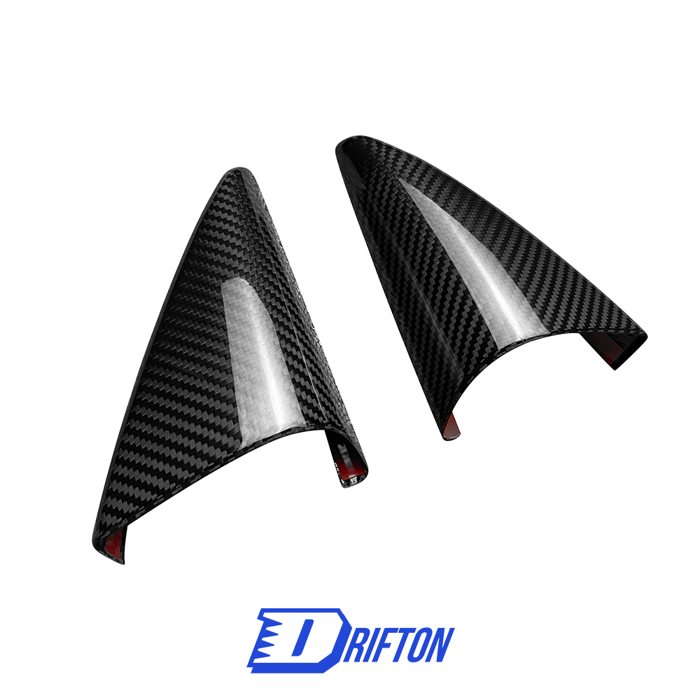 Dry Carbon Fiber Interiors Kits Triangle Cover For Toyota GR Supra A90 A91 MK5 2019-2024