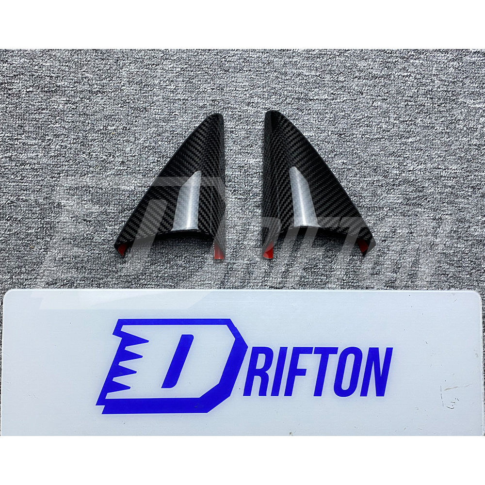 Dry Carbon Fiber Interiors Kits Triangle Cover For Toyota GR Supra A90 A91 MK5 2019-2024