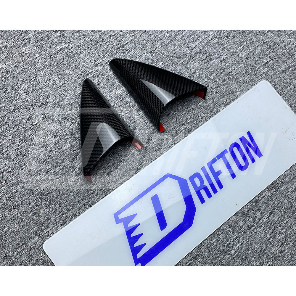 Dry Carbon Fiber Interiors Kits Triangle Cover For Toyota GR Supra A90 A91 MK5 2019-2024
