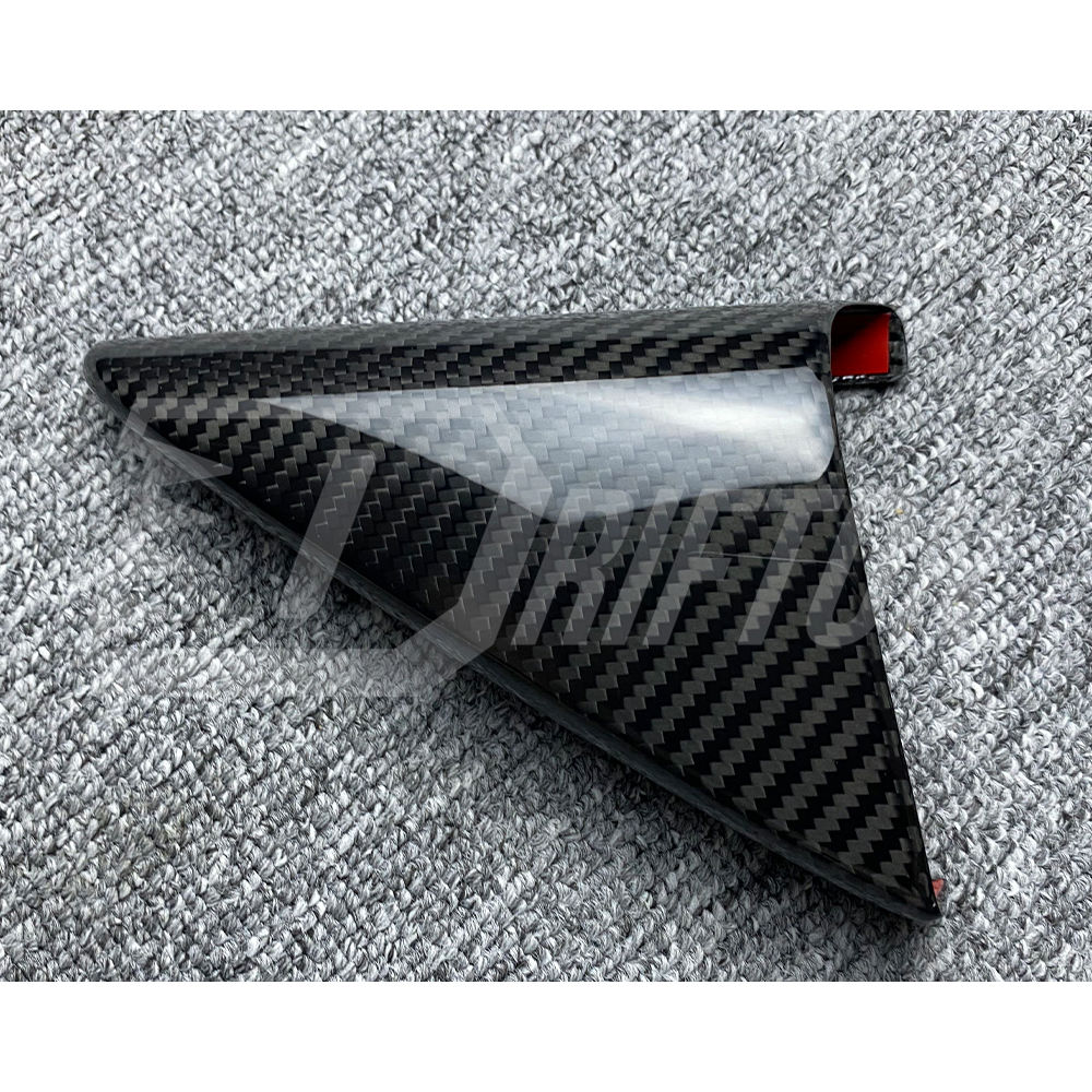 Dry Carbon Fiber Interiors Kits Triangle Cover For Toyota GR Supra A90 A91 MK5 2019-2024
