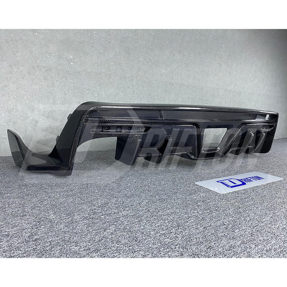 Toms Style Carbon Fiber Rear Diffuser For Toyota Supra MK5 A90 A91 GR 2019-2024