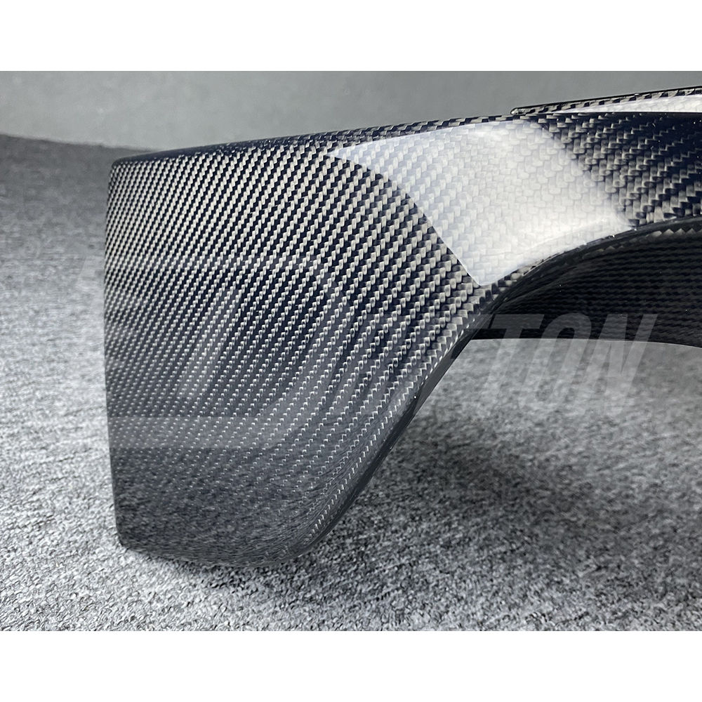 Toms Style Carbon Fiber Rear Diffuser For Toyota Supra MK5 A90 A91 GR 2019-2024