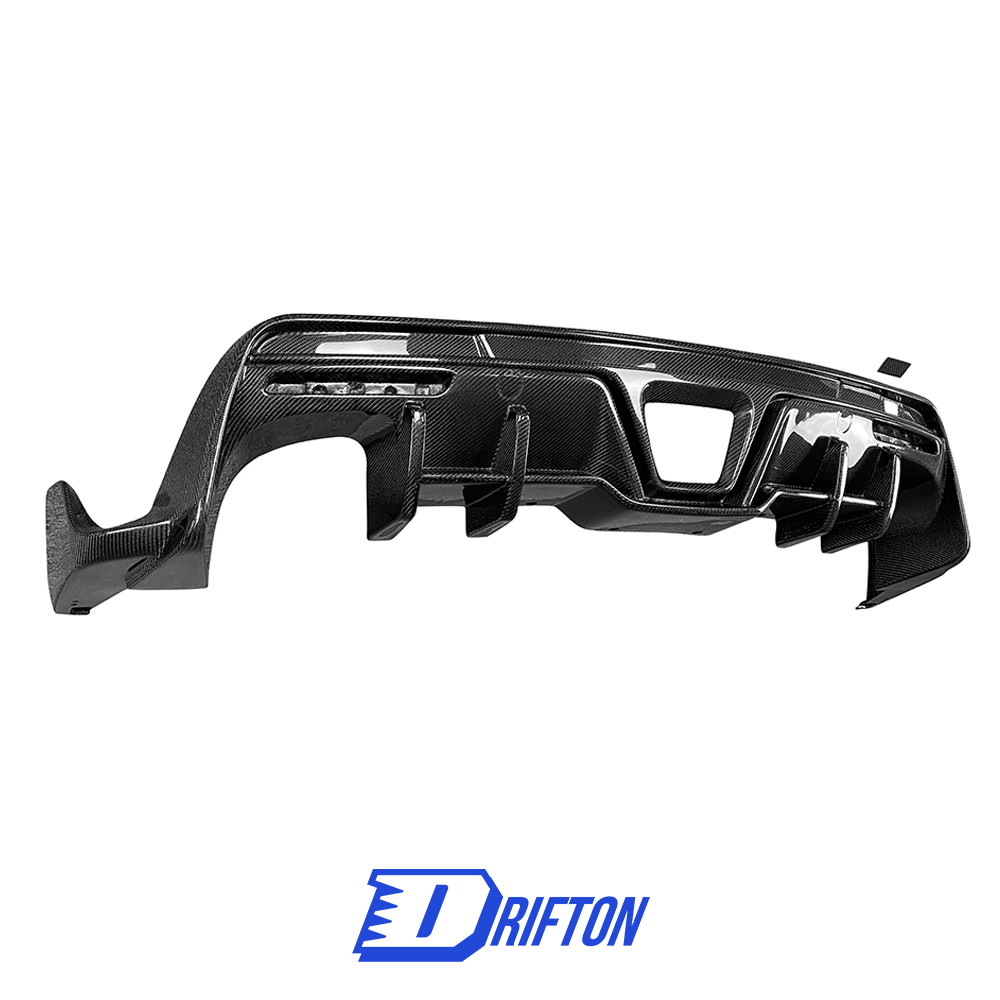 Toms Style Carbon Fiber Rear Diffuser For Toyota Supra MK5 A90 A91 GR 2019-2024