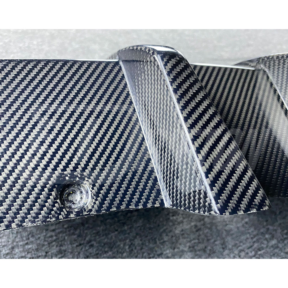 Toms Style Carbon Fiber Rear Diffuser For Toyota Supra MK5 A90 A91 GR 2019-2024