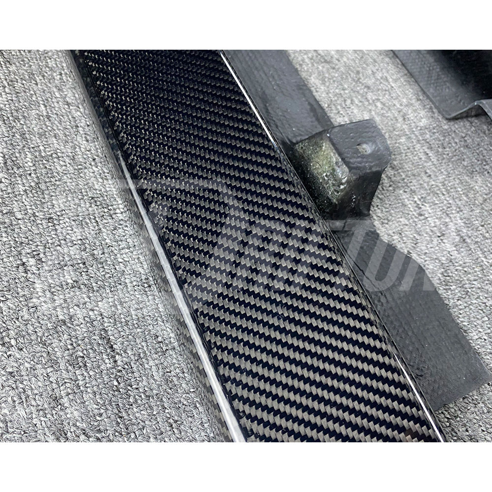 Toms Style Carbon Fiber Side Skirt For Toyota Supra MK5 A90 A91 GR 2019-2024