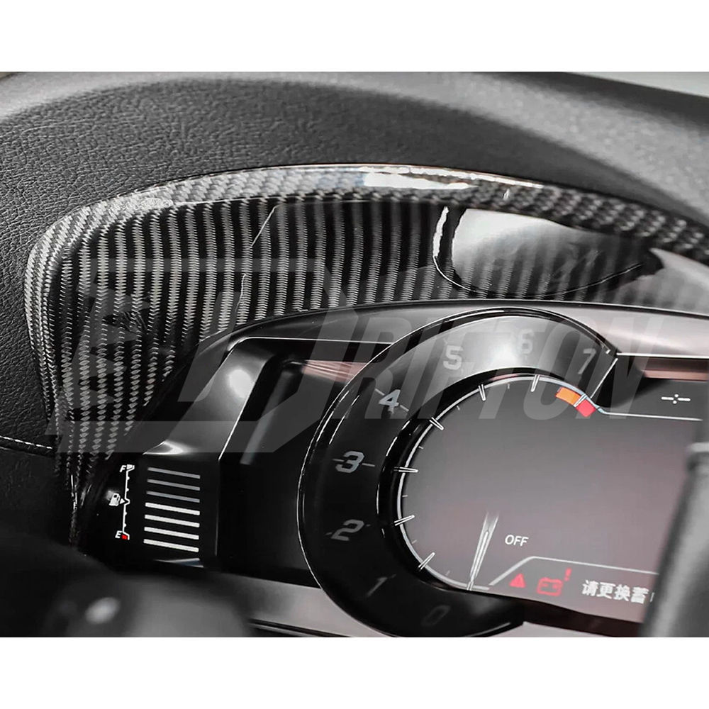 Dry Carbon Fiber Interiors Kits Instrument Panel Frame For Toyota GR Supra A90 A91 MK5 2019-2024
