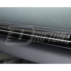Dry Carbon Fiber Interiors Kits Passenger AC Trim Cover For Toyota GR Supra A90 A91 MK5 2019-2024