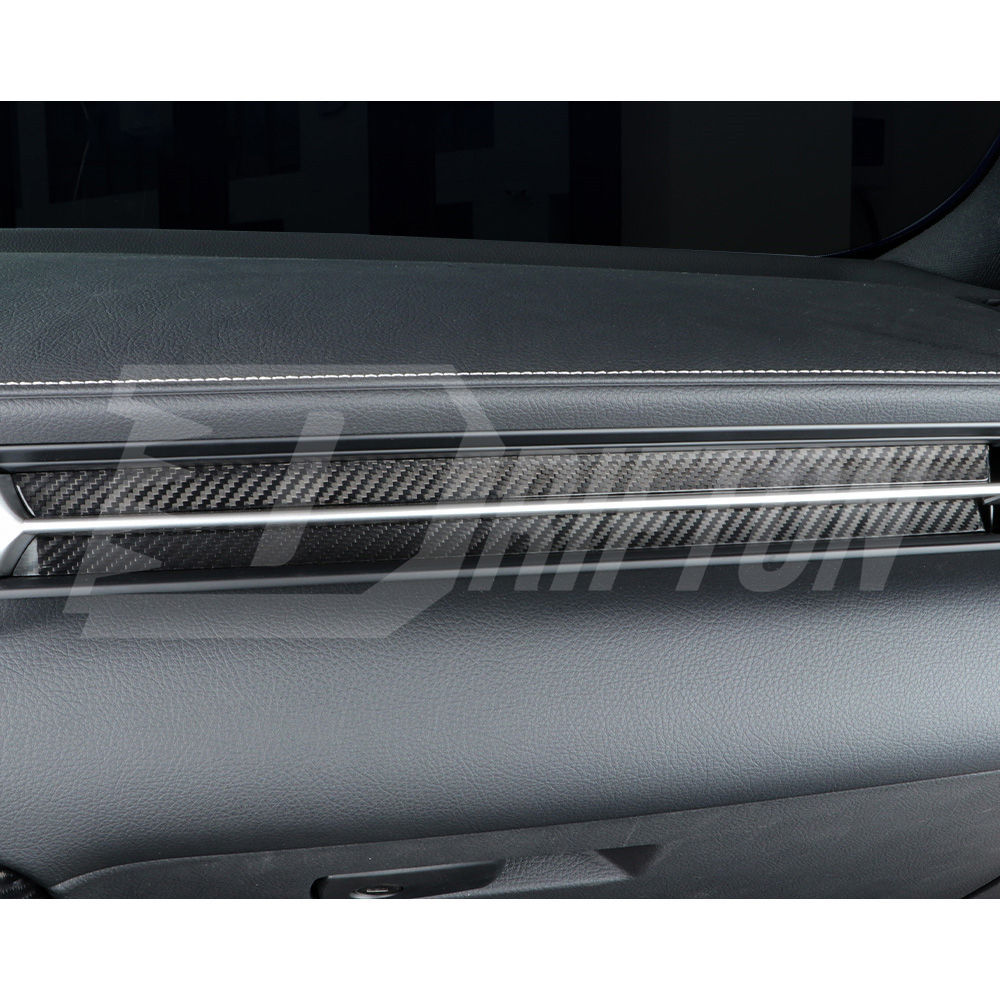 Dry Carbon Fiber Interiors Kits Passenger AC Trim Cover For Toyota GR Supra A90 A91 MK5 2019-2024