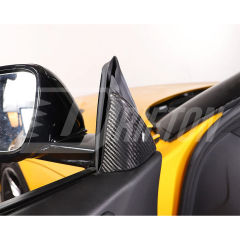 Dry Carbon Fiber Interiors Kits Triangle Cover For Toyota GR Supra A90 A91 MK5 2019-2024
