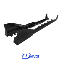 Toms Style Carbon Fiber Side Skirt For Toyota Supra MK5 A90 A91 GR 2019-2024