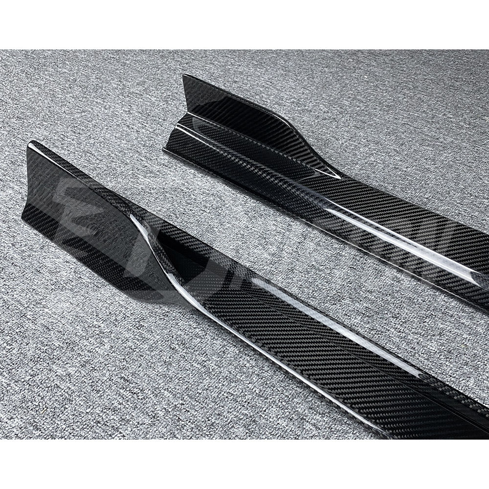 CMST Style Dry Carbon Fiber Side Skirt For BMW 3 Serises G20 LCI 2019-On