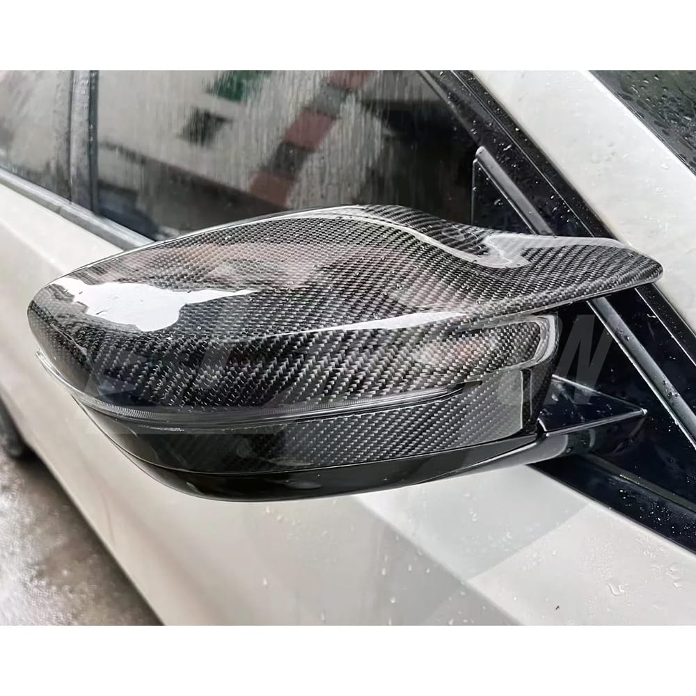 MP Style Carbon Fiber Replace Side Mirror Cover For BMW 3 Serises G20 LCI 2023-ON