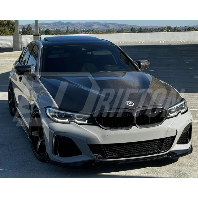 GTS Style Carbon Fiber Hood For BMW 3 Series G20 2019-2025