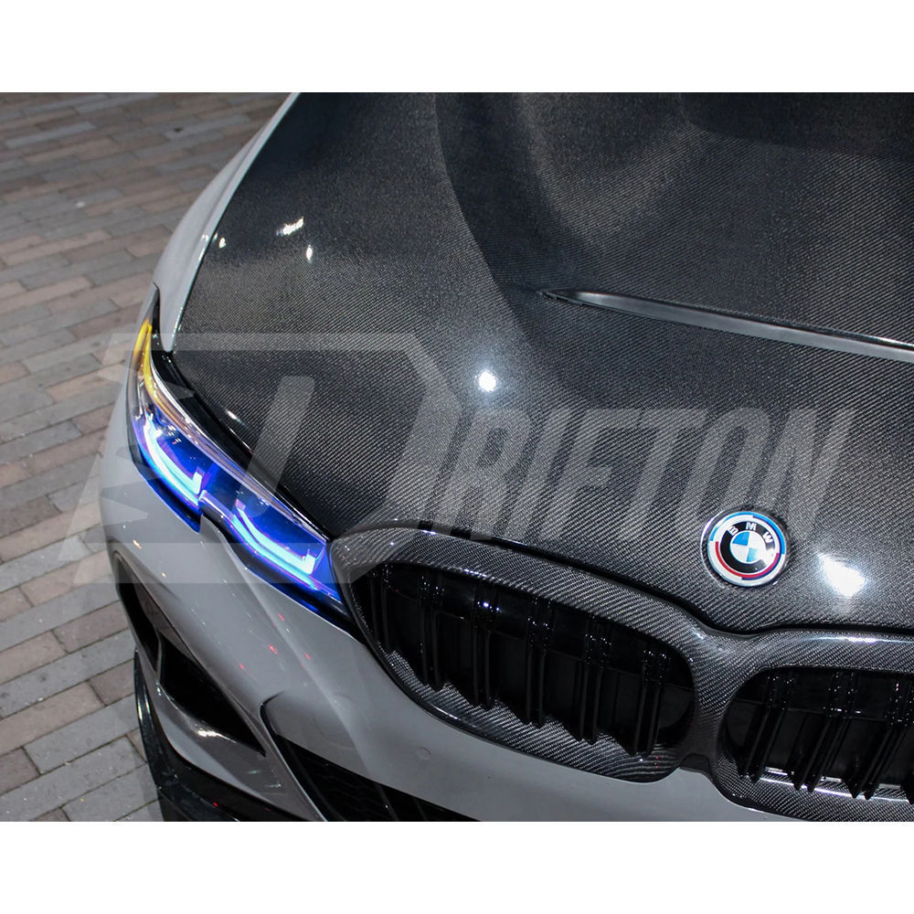 GTS Style Carbon Fiber Hood For BMW 3 Series G20 2019-2025