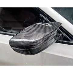 MP Style Carbon Fiber Replace Side Mirror Cover For BMW 3 Serises G20 LCI 2023-ON