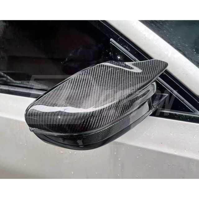 MP Style Carbon Fiber Replace Side Mirror Cover For BMW 3 Serises G20 LCI 2023-ON