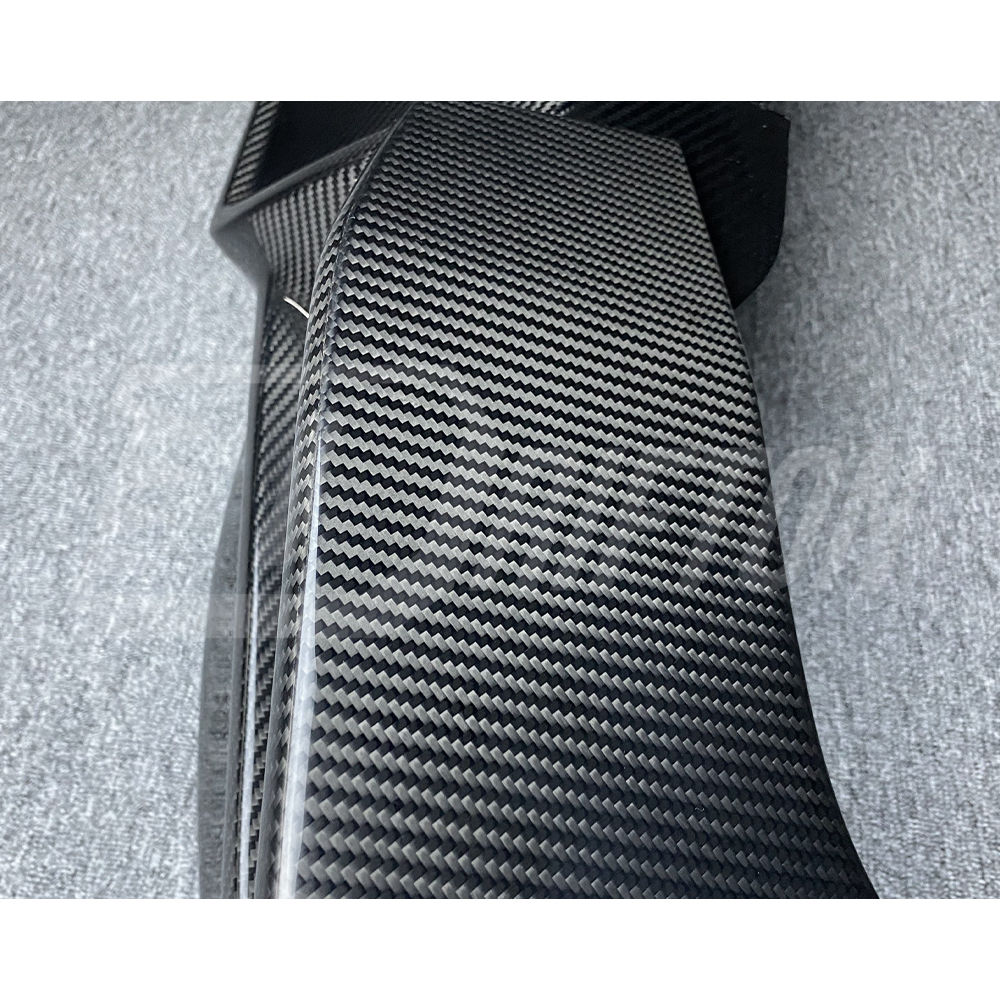 3D Style Dry Carbon Fiber Rear Diffuser For BMW 5 Series G30 G38 2017-2023