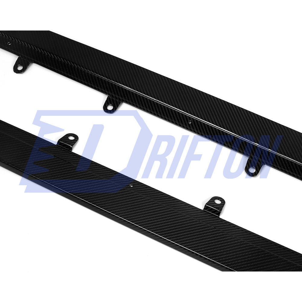 MP Style Dry Carbon Fiber Side Skirt For BMW 5 Series G30 2017-2023