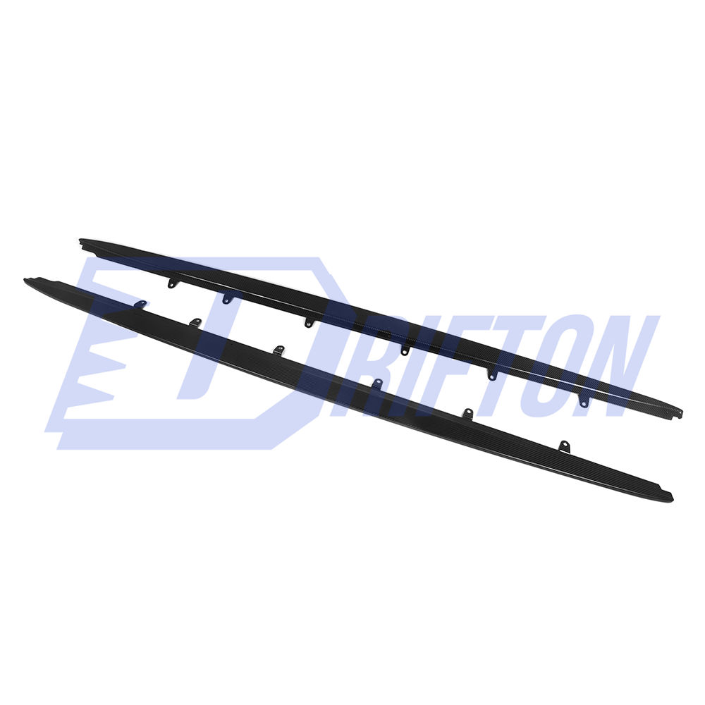 MP Style Dry Carbon Fiber Side Skirt For BMW 5 Series G30 2017-2023