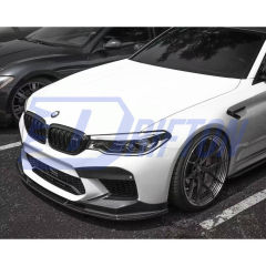 3D Style Carbon Fiber Front Lip For BMW F90 M5 2017-2019