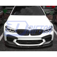 3D Style Carbon Fiber Front Lip For BMW F90 M5 2017-2019