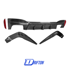 3D Style Carbon Fiber Rear Diffuser For BMW F90 M5 2017-2023